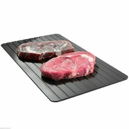 image-Fast Defrost Tray Fast Thaw Frozen Food Meat Fruit Quick Defrosting Plate Board Defrost Tray Thaw Master Kitchen Gadgets