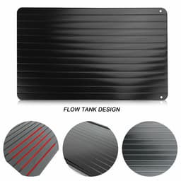 image-Fast Defrost Tray Fast Thaw Frozen Food Meat Fruit Quick Defrosting Plate Board Defrost Tray Thaw Master Kitchen Gadgets