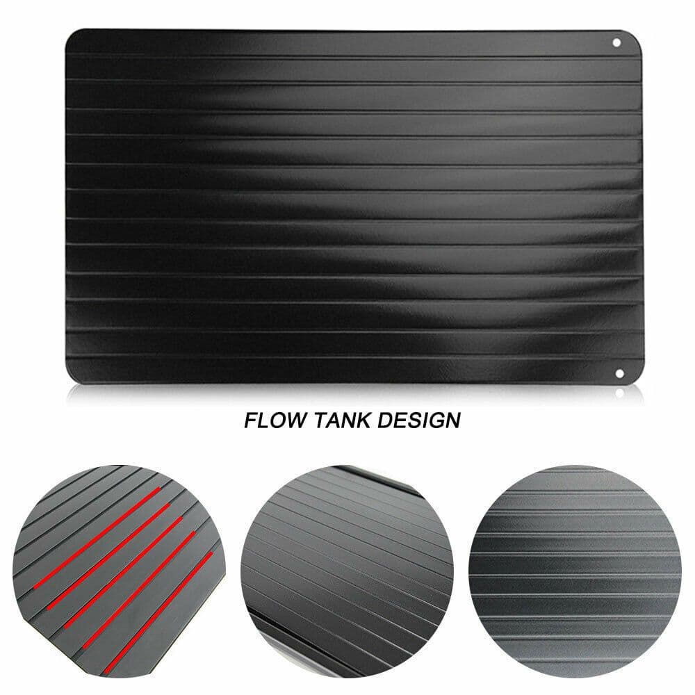 image-Fast Defrost Tray Fast Thaw Frozen Food Meat Fruit Quick Defrosting Plate Board Defrost Tray Thaw Master Kitchen Gadgets