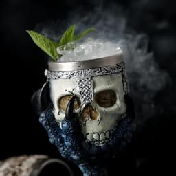 image-Horrible Resin Stainless Steel Design Wine Glass Horror Cup Skull Goblet Perfect Gift Skull For Lovers Halloween Theme Parties