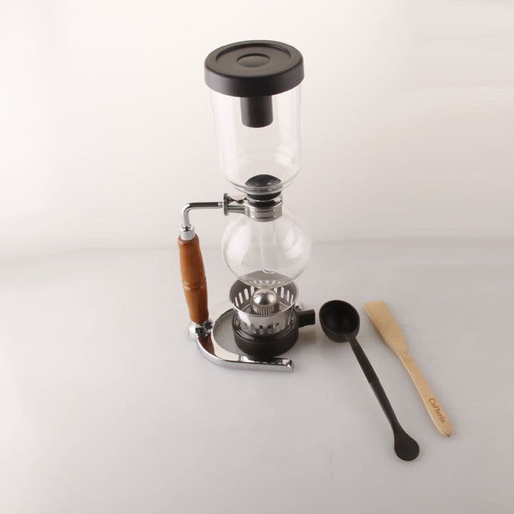 image-Siphon Coffee Maker Tea Pot Vacuum Coffeemaker Glass Machine