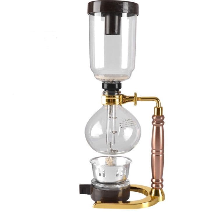 image-Siphon Coffee Maker Tea Pot Vacuum Coffeemaker Glass Machine