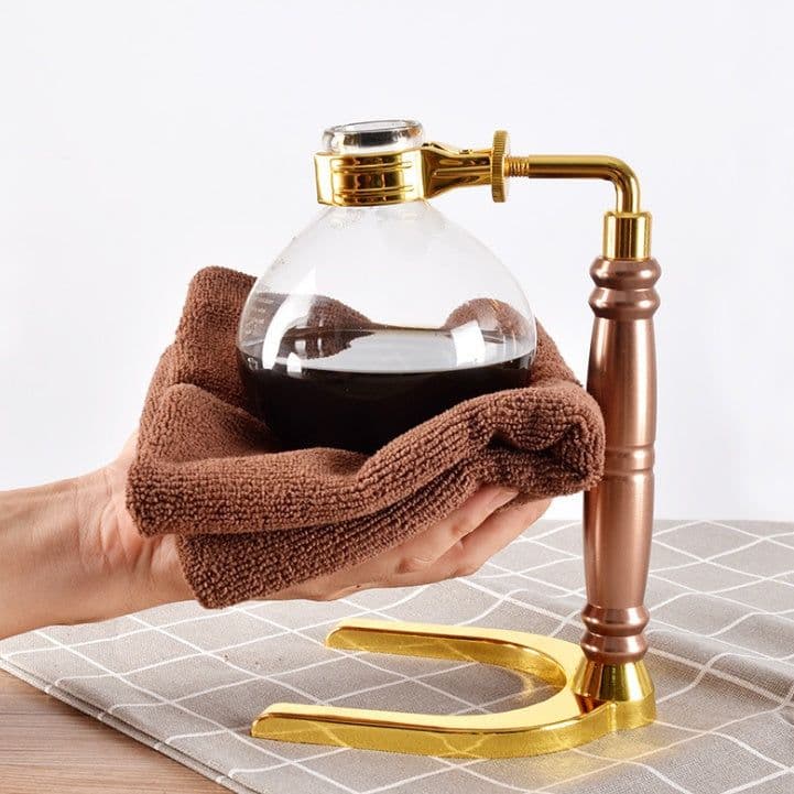 image-Siphon Coffee Maker Tea Pot Vacuum Coffeemaker Glass Machine