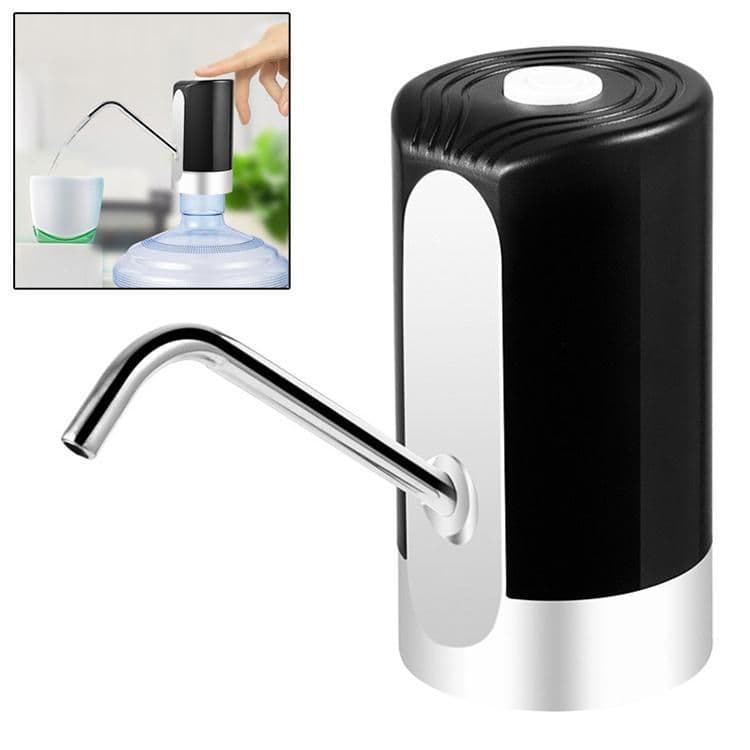 image-Automatic Electric Drinking Water Bottle Pumps USB Charging With Switching Smart Water Pumping Device Home Appliance