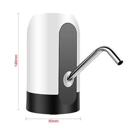 image-Automatic Electric Drinking Water Bottle Pumps USB Charging With Switching Smart Water Pumping Device Home Appliance