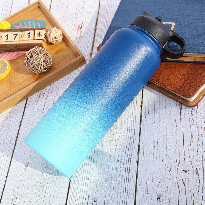 image-Stainless Steel Wide-mouth Outdoor Sports Vacuum Flask