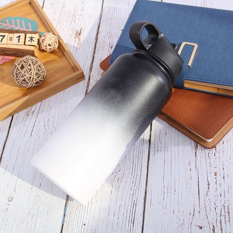image-Stainless Steel Wide-mouth Outdoor Sports Vacuum Flask