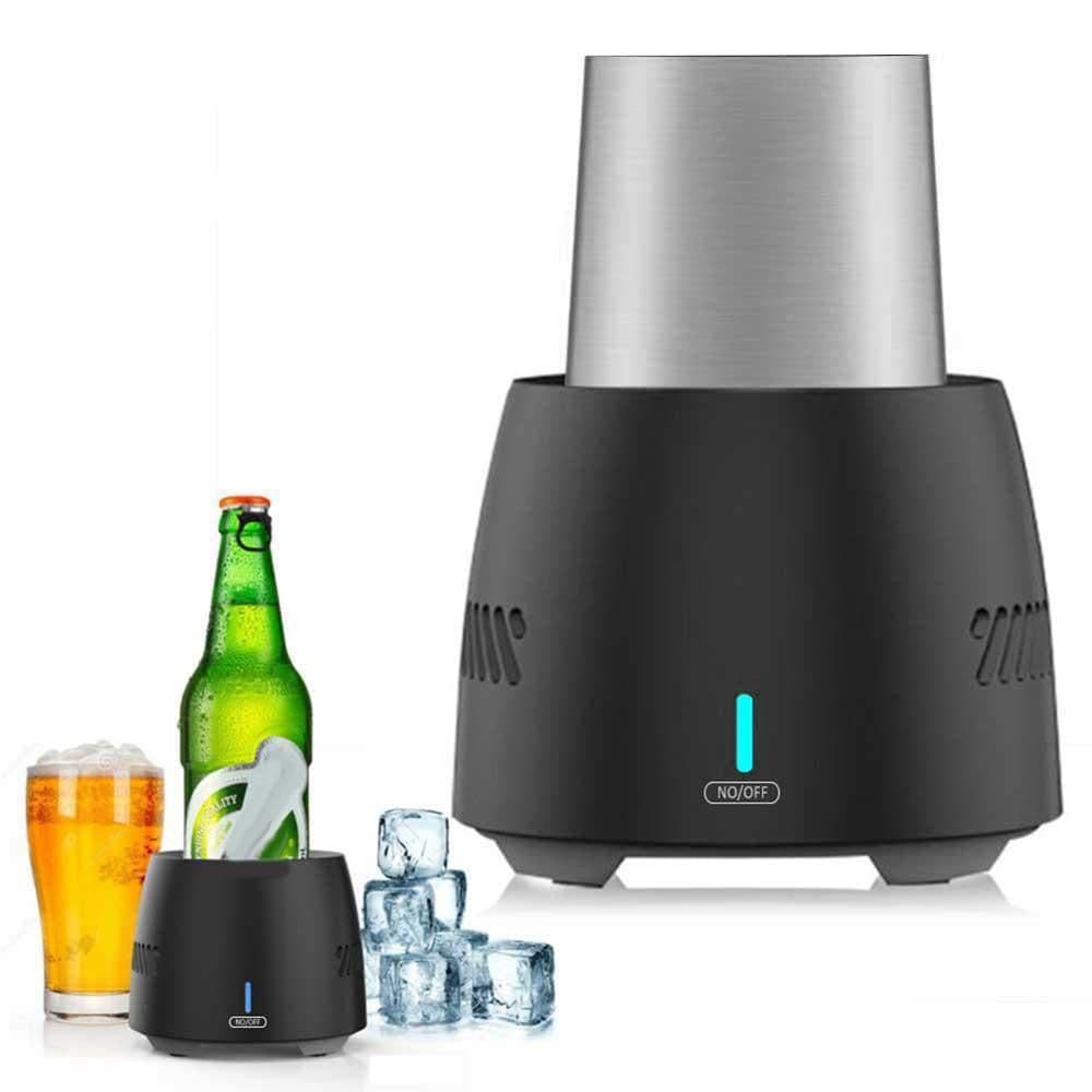 image-Portable Fast Cooling Cup Electronic Refrigeration Cooler for Beer Wine Beverage Mini Electric Drink Cooler Cup Instant Cooling