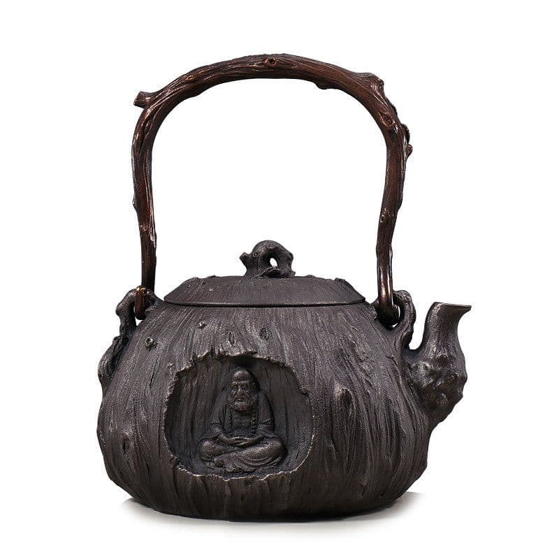 image-Handmade Japanese Iron Kettle Cast Iron Kettle