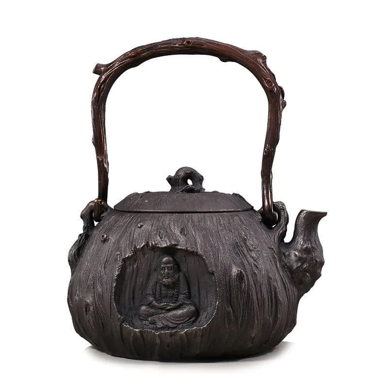 image-Handmade Japanese Iron Kettle Cast Iron Kettle