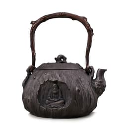 image-Handmade Japanese Iron Kettle Cast Iron Kettle