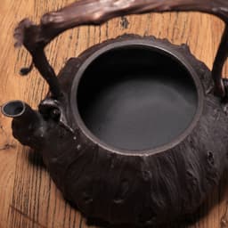 image-Handmade Japanese Iron Kettle Cast Iron Kettle