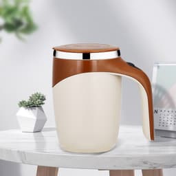 image-Rechargeable Model Automatic Stirring Cup Coffee Cup High Value Electric Stirring Cup Lazy Milkshake Rotating Magnetic Water Cup