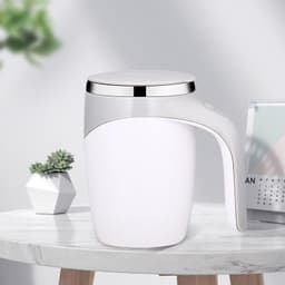 image-Rechargeable Model Automatic Stirring Cup Coffee Cup High Value Electric Stirring Cup Lazy Milkshake Rotating Magnetic Water Cup