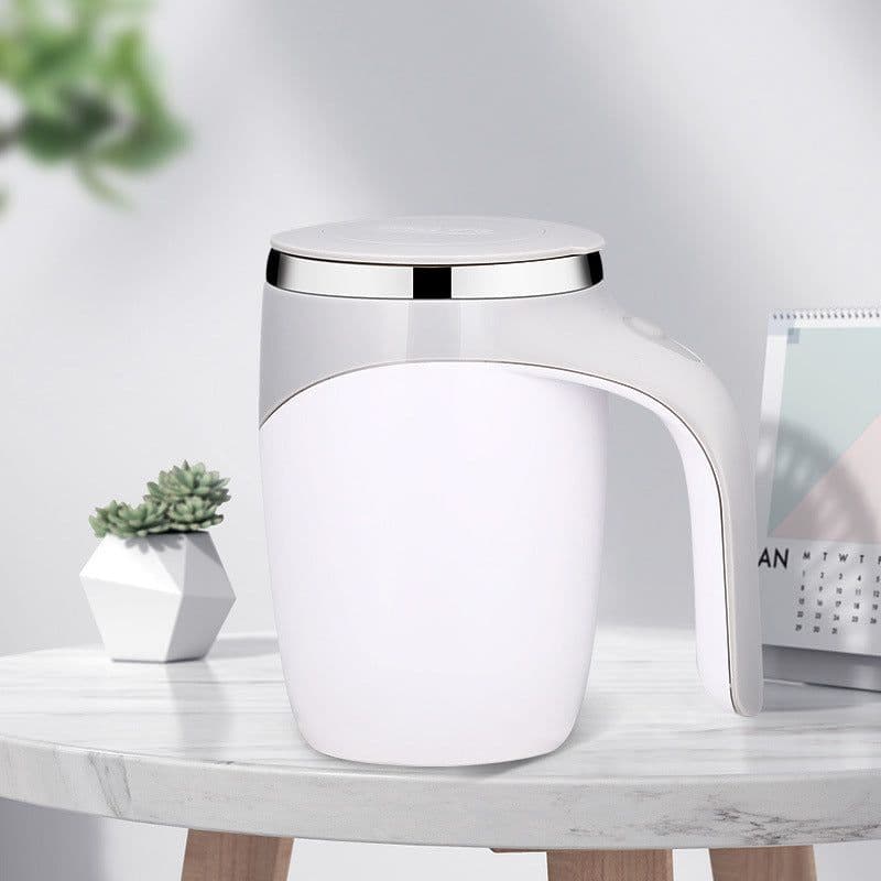 image-Rechargeable Model Automatic Stirring Cup Coffee Cup High Value Electric Stirring Cup Lazy Milkshake Rotating Magnetic Water Cup
