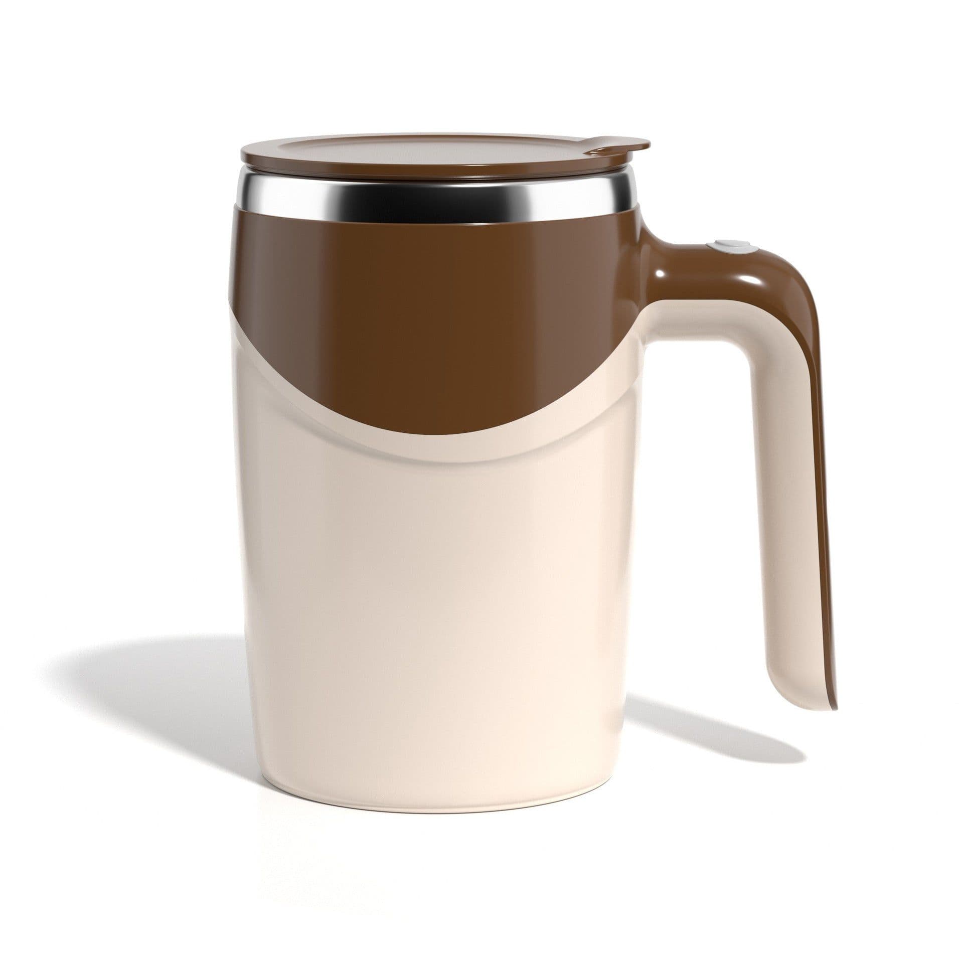image-Rechargeable Model Automatic Stirring Cup Coffee Cup High Value Electric Stirring Cup Lazy Milkshake Rotating Magnetic Water Cup