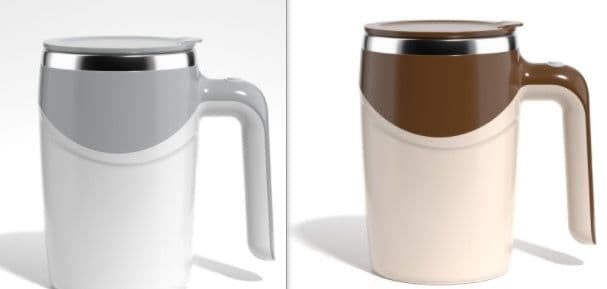 image-Rechargeable Model Automatic Stirring Cup Coffee Cup High Value Electric Stirring Cup Lazy Milkshake Rotating Magnetic Water Cup
