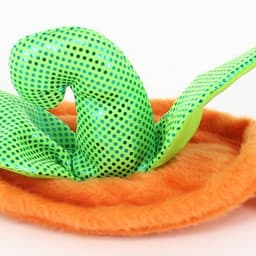 image-Halloween Pet Cats Costume Props Creative Pumpkin Shape Green Leaf Decoration Cosplay Clothing Holiday Garment Supplies