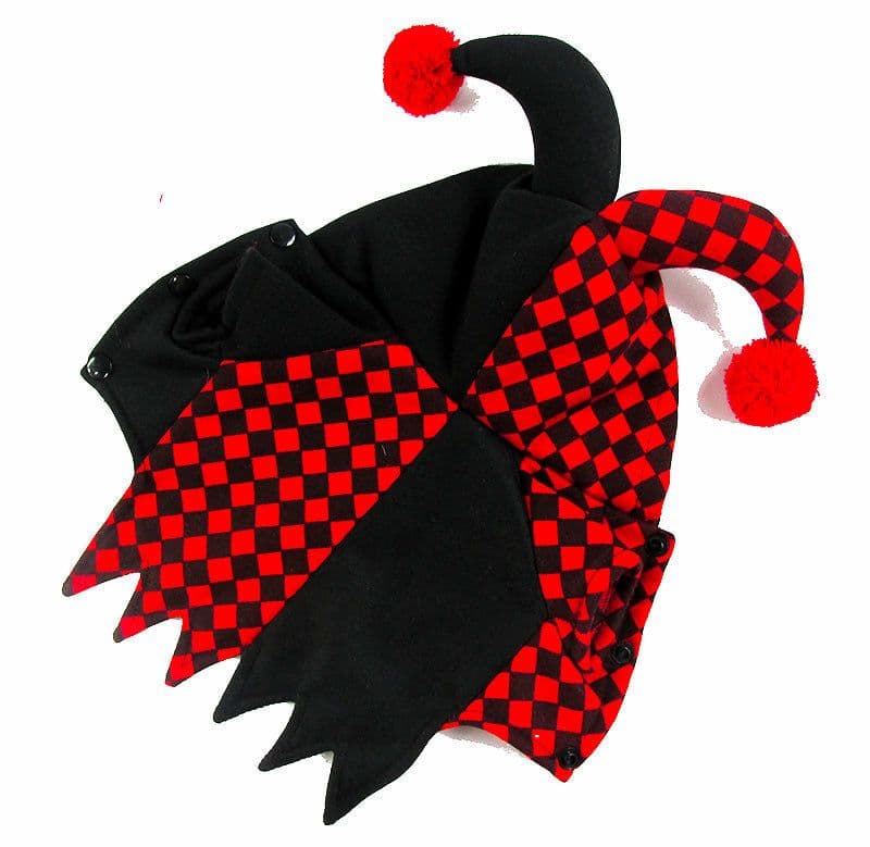 image-Halloween Funny Clown Pet Dog Cat Costume