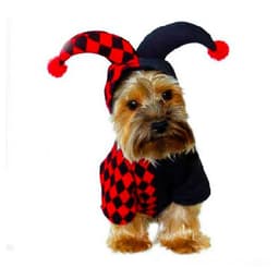 image-Halloween Funny Clown Pet Dog Cat Costume
