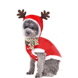 image-Christmas Poppy Dog Costume Santa Elk Winter Cute Christmas Tree Lovely Deer Sweater