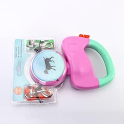image-Retractable Dual Pet Dog Walking Leash