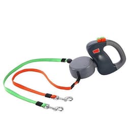 image-Retractable Dual Pet Dog Walking Leash