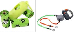 image-Retractable Dual Pet Dog Walking Leash