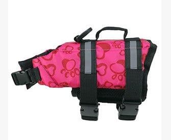 image-Reflective Pet Life Jacket Outdoor Safety Training Suit Swimwear