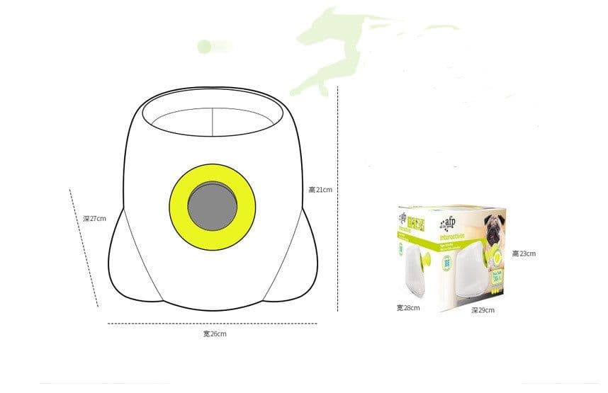 image-Dog Pet Automatic Interactive Ball Launcher