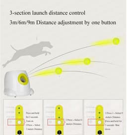 image-Dog Pet Automatic Interactive Ball Launcher