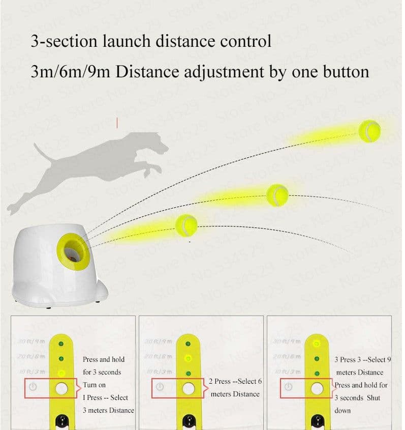 image-Dog Pet Automatic Interactive Ball Launcher