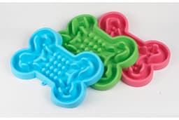 image-Pet Dog Slow Food Feeder Anti Choke Travel Bowl