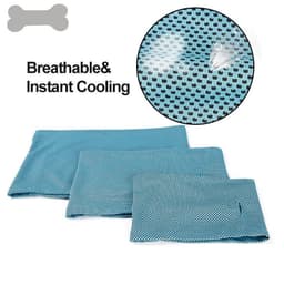 image-New Instant Cooling Pet Bandana Dog Scarf Summer Cooling Towel Wrap Dog Collar