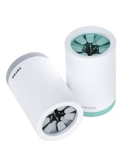 image-Portable Pet Paw Cleaner Cup Soft Silicone Comb