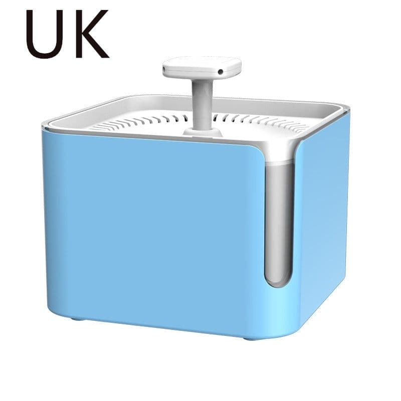image-3L USB Automatic Pet Cat Dog Feeder Drinking Fountain Cats Water Fountain 360 Degree Circulating Filtration Water Dispenser Pond