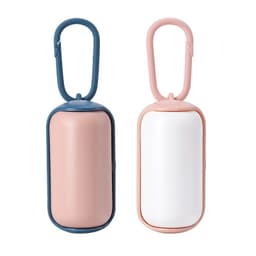 image-Portable Cats Dogs Garbage Bag Holder Pet Poop Bags Carrier Dispenser