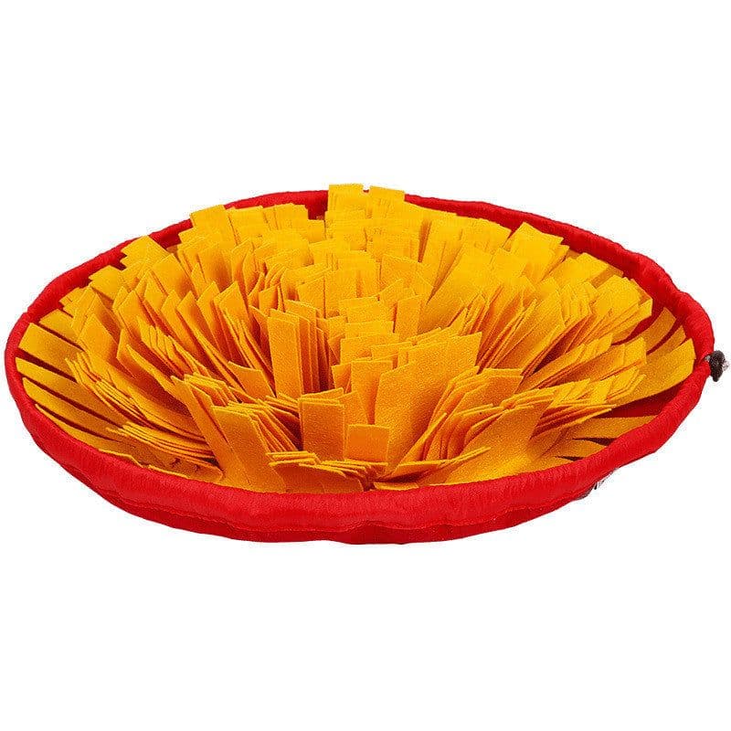 image-Dog Sniffing Mat Dog Puzzle Toy Pet Snack Feeding Mat Boring Interactive Game Training Blanket Snuffle Feeding Training Mat