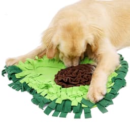 image-Dog Sniffing Mat Dog Puzzle Toy Pet Snack Feeding Mat Boring Interactive Game Training Blanket Snuffle Feeding Training Mat