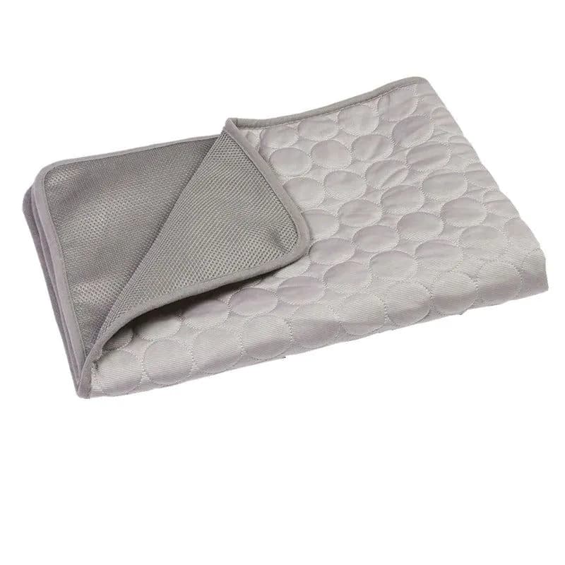 image-Dog Cooling Mat Cooling Pad For Pets Chilly Pad For Kennels, Crates, Cars, Indoor & Outdoor Ice Silk Mat Cooling Blanket Cushion Non-Toxic Breathable Sleep Bed Beach