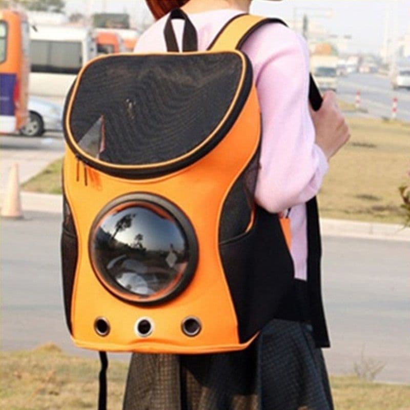 image-Cat&Dog Astronaut Capsule Backpack