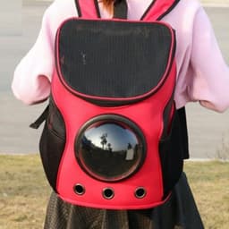 image-Cat&Dog Astronaut Capsule Backpack