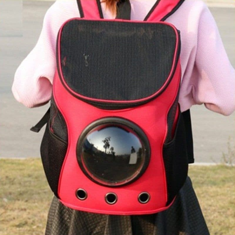 image-Cat&Dog Astronaut Capsule Backpack