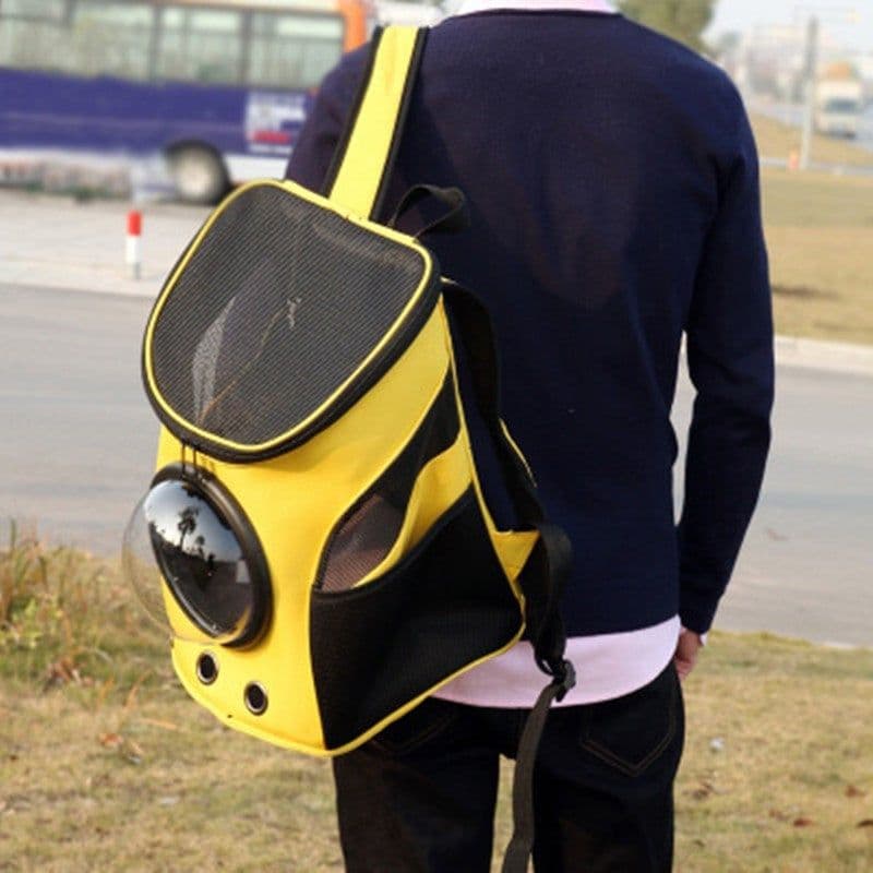 image-Cat&Dog Astronaut Capsule Backpack
