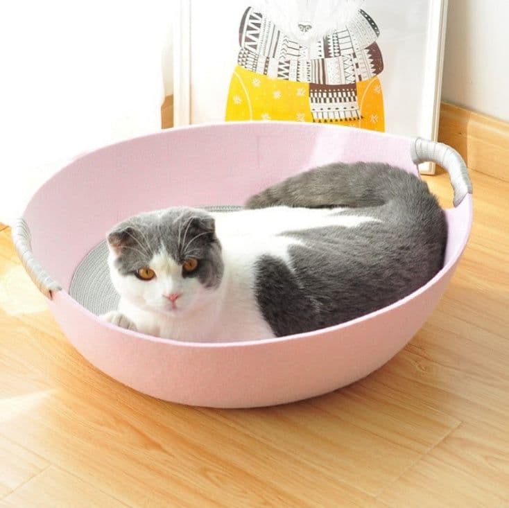 image-Pet Perch Cat Scratcher Bed House