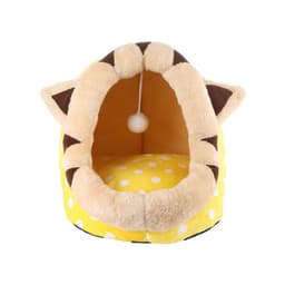 image-Cat Bed Indoor Soft Cats Houses Warm Cozy Cushion Bag Small Dog Removable Washable Tent Pet House Cat's Basket Pets Mat Supplies