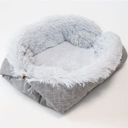 image-2 in 1 Pet Mattress Nest Convertible Pad Plush Mattress