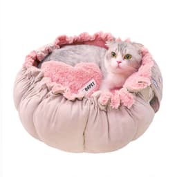 image-Four Seasons Universal Pet House Cat Dog Mat Bed Pink Petal