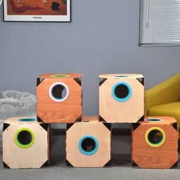 image-DIY Multipurpose Cat Hiding Box Toys with Cardboard Hair Removal