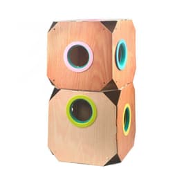 image-DIY Multipurpose Cat Hiding Box Toys with Cardboard Hair Removal